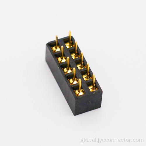 Female Header Single and double row in-line female connector Supplier